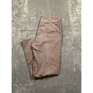 Vintage 70s 80s Wrangler Maverick Jeans Size 34x32 Tan Faded Distressed Painter